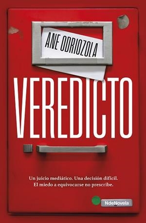 VEREDICTO | 9788410140721 | ODRIOZOLA, ANE | Libreria Geli - Librería Online de Girona - Comprar libros en catalán y castellano