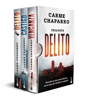 ESTUCHE SERIE DELITO (DELITO + CASTIGO + VENGANZA) | 9788467083545 | CHAPARRO, CARME | Llibreria Geli - Llibreria Online de Girona - Comprar llibres en català i castellà