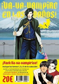 PACK VAMPÍRICO.¡VA-VA-VAMPIRO EN LOS BAÑOS! (VOLS 1, 2 Y 3) | 9788418739996 | OKUJIMA,HIROMASA | Llibreria Geli - Llibreria Online de Girona - Comprar llibres en català i castellà