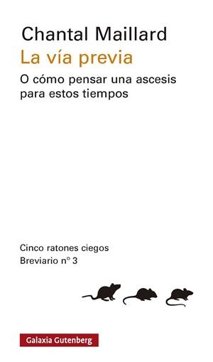 LA VÍA PREVIA | 9791388019968 | MAILLARD, CHANTAL | Llibreria Geli - Llibreria Online de Girona - Comprar llibres en català i castellà