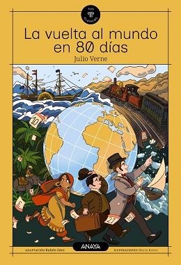 LA VUELTA AL MUNDO EN 80 DÍAS | 9788414363737 | VERNE, JULES | Libreria Geli - Librería Online de Girona - Comprar libros en catalán y castellano