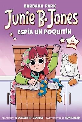 JUNIE B. JONES ESPÍA UN POQUITÍN (JUNIE B. JONES EL CÓMIC) | 9788448874681 | PARK, BARBARA | Llibreria Geli - Llibreria Online de Girona - Comprar llibres en català i castellà
