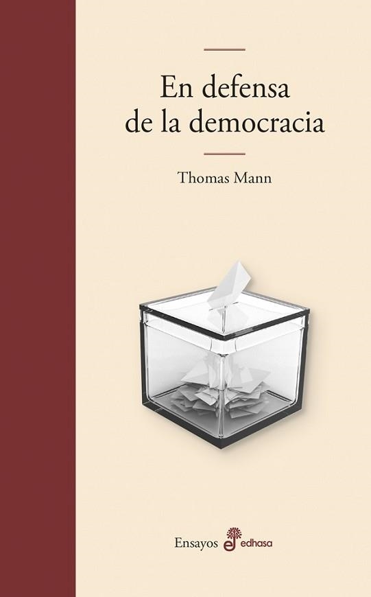 EN DEFENSA DE LA DEMOCRACIA | 9788435011907 | MANN, THOMAS | Llibreria Geli - Llibreria Online de Girona - Comprar llibres en català i castellà