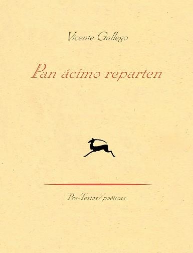 PAN ÁCIMO REPARTEN | 9791388054426 | GALLEGO, VICENTE | Libreria Geli - Librería Online de Girona - Comprar libros en catalán y castellano