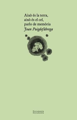 AIXÒ ÉS LA TERRA,AIXÒ ÉS EL CEL,PARLO DE MEMÒRIA | 9788412848434 | PUIGDEFÀBREGA, JOAN | Libreria Geli - Librería Online de Girona - Comprar libros en catalán y castellano