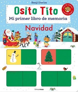 OSITO TITO.MI PRIMER LIBRO DE MEMORIA. NAVIDAD | 9788408287506 | DAVIES, BENJI | Llibreria Geli - Llibreria Online de Girona - Comprar llibres en català i castellà