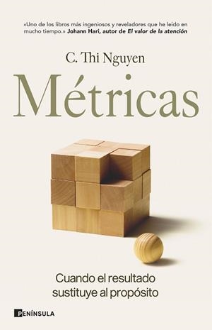 MÉTRICAS.CUANDO EL RESULTADO SUSTITUYE AL PROPÓSITO | 9788411005357 | NGUYEN, C. THI | Libreria Geli - Librería Online de Girona - Comprar libros en catalán y castellano