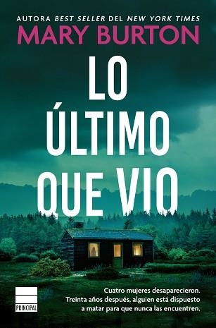 LO ÚLTIMO QUE VIO | 9788410424586 | BURTON, MARY | Llibreria Geli - Llibreria Online de Girona - Comprar llibres en català i castellà
