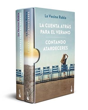 ESTUCHE LA VECINA RUBIA (LA CUENTA ATRÁS PARA EL VERANO + CONTANDO ATARDECERES) | 9788448040826 | LA VECINA RUBIA | Llibreria Geli - Llibreria Online de Girona - Comprar llibres en català i castellà