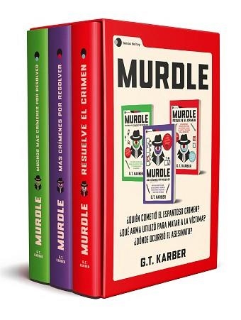 ESTUCHE MURDLE(VOL. 1 + VOL. 2 + VOL. 3) | 9791388279348 | KARBER, G. T. | Llibreria Geli - Llibreria Online de Girona - Comprar llibres en català i castellà