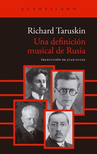 UNA DEFINICIÓN MUSICAL DE RUSIA | 9791387964726 | TARUSKIN, RICHARD | Libreria Geli - Librería Online de Girona - Comprar libros en catalán y castellano