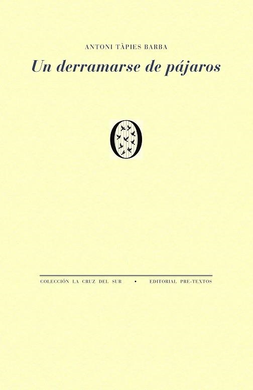 UN DERRAMARSE DE PÁJAROS | 9791388054495 | TÁPIES BARBA, ANTONIO | Llibreria Geli - Llibreria Online de Girona - Comprar llibres en català i castellà