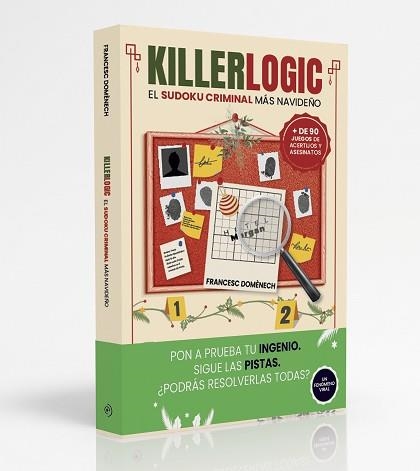 KILLERLOGIC.EL SUDOKU CRIMINAL MÁS NAVIDEÑO | 9791388042683 | DOMENECH, FRANCESC | Libreria Geli - Librería Online de Girona - Comprar libros en catalán y castellano