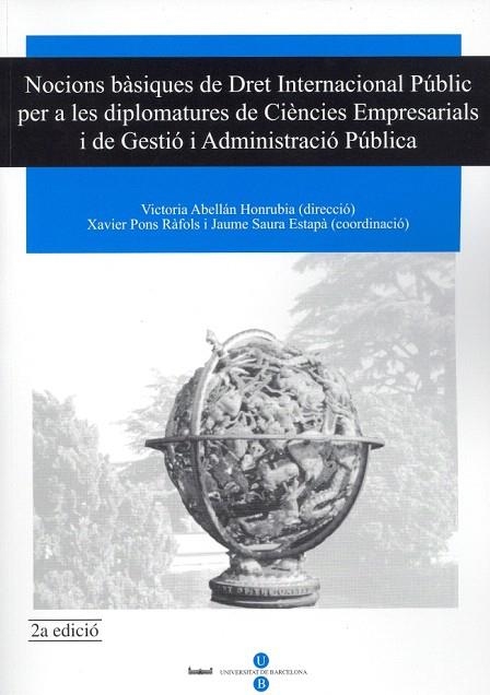 NOCIONS BASIQUES DE DRET INTERNACIONAL PUBLIC PER A | 9788447529742 | ABELLAN HONRUBIA,VICTORIA | Libreria Geli - Librería Online de Girona - Comprar libros en catalán y castellano