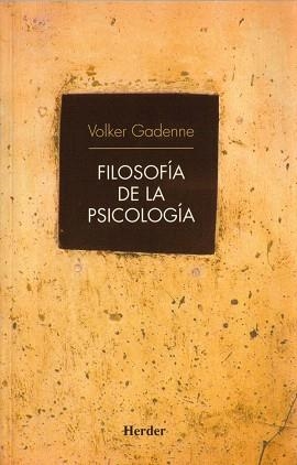 FILOSOFIA DE LA PSICOLOGIA | 9788425424298 | GARDENNE,VOLKER | Llibreria Geli - Llibreria Online de Girona - Comprar llibres en català i castellà