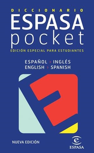 DICCIONARIO ESPASA POCKETT ESPAÑOL-INGLES/INGLES-ESP | 9788467020533 | Libreria Geli - Librería Online de Girona - Comprar libros en catalán y castellano