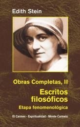 OBRAS COMPLETAS-2.ESCRITOS FILOSOFICOS | 9788472399631 | STEIN,EDITH | Llibreria Geli - Llibreria Online de Girona - Comprar llibres en català i castellà