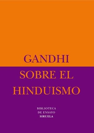 SOBRE EL HINDUISMO | 9788498410167 | GANDHI | Libreria Geli - Librería Online de Girona - Comprar libros en catalán y castellano