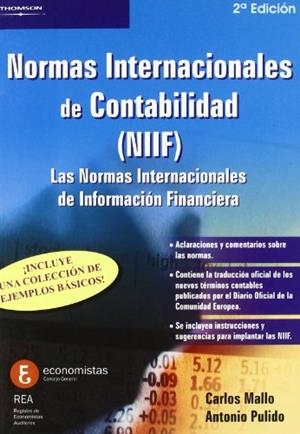 NORMAS INTERNACIONALES DE CONTABILIDAD | 9788497324847 | MALLO RODRIGUEZ, CARLOS | Libreria Geli - Librería Online de Girona - Comprar libros en catalán y castellano