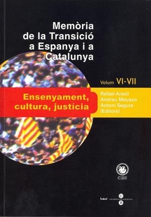 MEMORIA DE LA TRANSICIO A ESPANYA I A CATALUNYA-6 | 9788447530441 | A.A.V.V. | Llibreria Geli - Llibreria Online de Girona - Comprar llibres en català i castellà