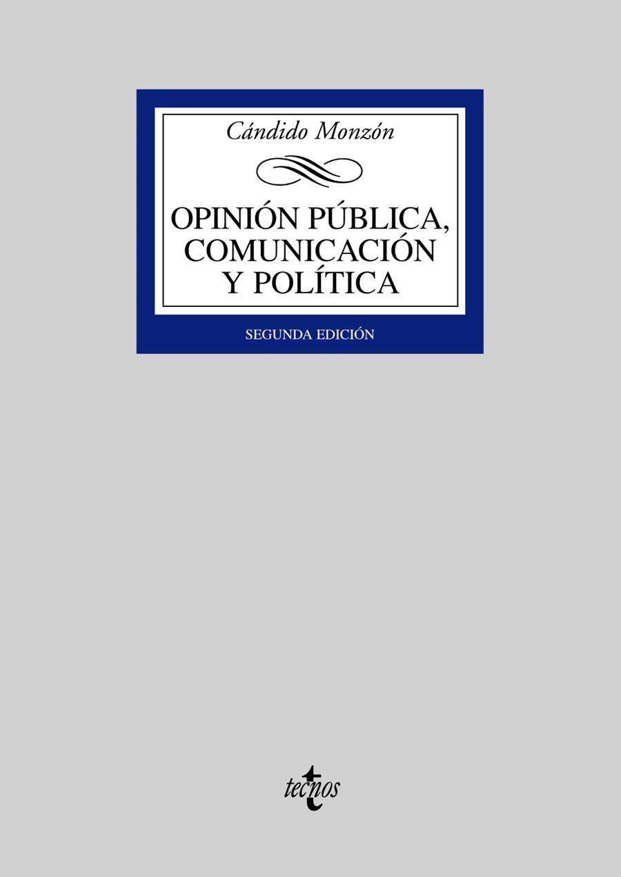 OPINION PUBLICA,COMUNICACION Y POLITICA(2ºED/2006) | 9788430944316 | MONZON,CANDIDO | Libreria Geli - Librería Online de Girona - Comprar libros en catalán y castellano