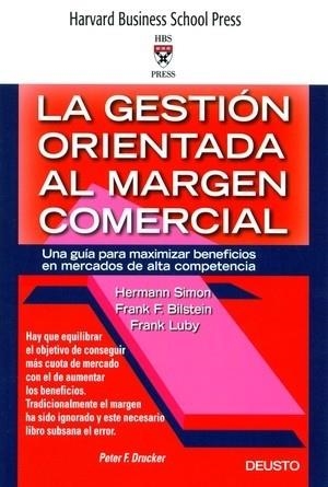 LA GESTION ORIENTADA AL MARGEN COMERCIAL | 9788423424511 | SIMON,H/BILSTEIN.F/LUBY,F | Libreria Geli - Librería Online de Girona - Comprar libros en catalán y castellano