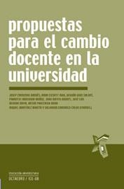 PROPUESTAS PARA EL CAMBIO DOCENTE EN LA UNIVERSIDAD | 9788480638609 | MARTINEZ MARTIN,MIQUEL/CARRASCO CALVO,SALVADOR | Libreria Geli - Librería Online de Girona - Comprar libros en catalán y castellano