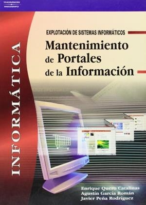 MANTENIMIENTO DE PORTALES DE LA INFORMACION | 9788497325042 | VV.AA | Libreria Geli - Librería Online de Girona - Comprar libros en catalán y castellano