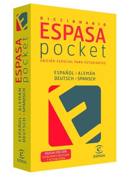 DICCIONARIO ESPASA POCKET.ESP/ALEMAN.DEUTCH/SPANISH | 9788467024982 | Llibreria Geli - Llibreria Online de Girona - Comprar llibres en català i castellà